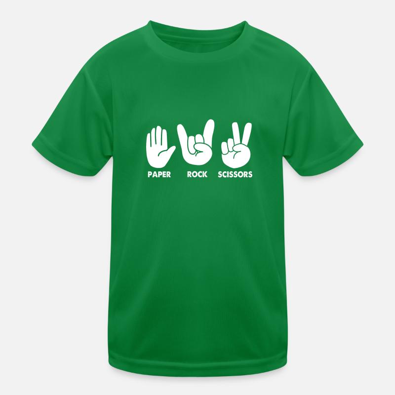 papier de pierre de ciseaux T-shirt sport Enfant