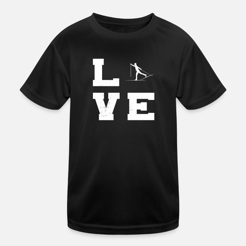 Damen Langlauf Langlauf Klassisch Langlauf Skating Kinder Funktions-T-Shirt