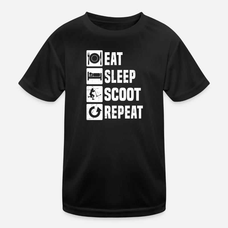 Stunt Roller Stunt Scooter Women's Stunt Scooter Kids Functional T-Shirt