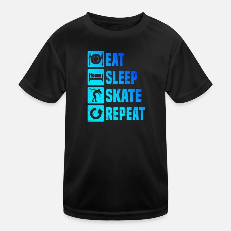 Roller Skating Skate Men Roller Skating Kids Functional T-Shirt
