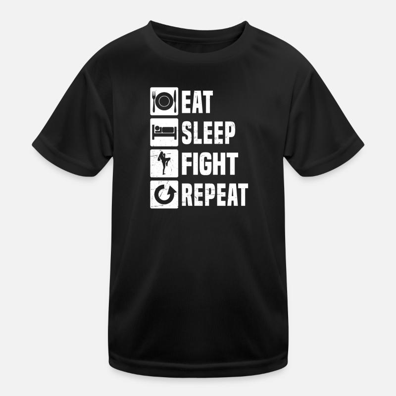 Thai Boxing Thai Boxer Women Thai Boxing Thai Boxing Kids Functional T-Shirt