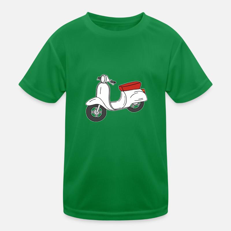 Roller Nostalgie Rerto Kult Kinder Funktions-T-Shirt