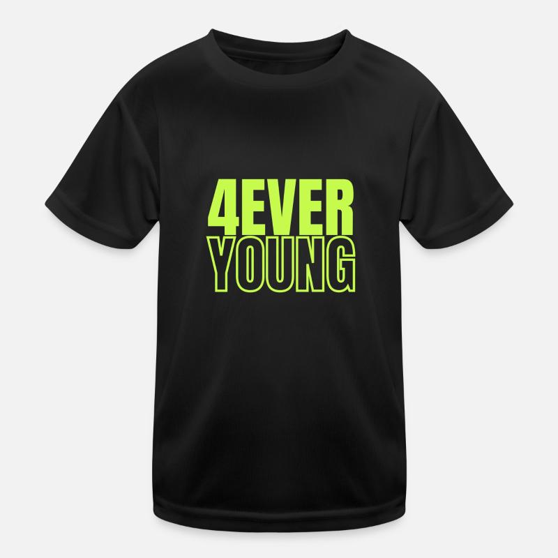 4EVERYOUNG dans le design vert T-shirt sport Enfant