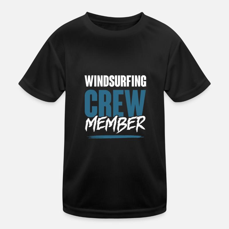 Windsurfing Crew Kinder Funktions-T-Shirt