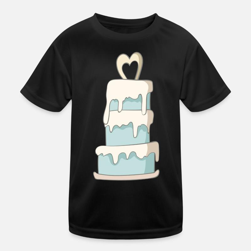 wedding cake Kids Functional T-Shirt