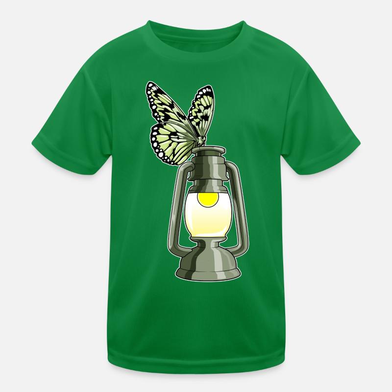 Schmetterling Laterne Kinder Funktions-T-Shirt