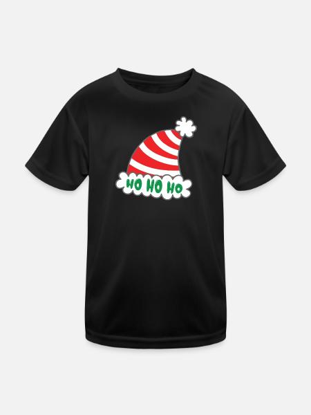 Wichteln Hässliche Sachen Wichtelspiel Weihnachten - Kinder Funktions-T-Shirt - Schwarz - Vorne