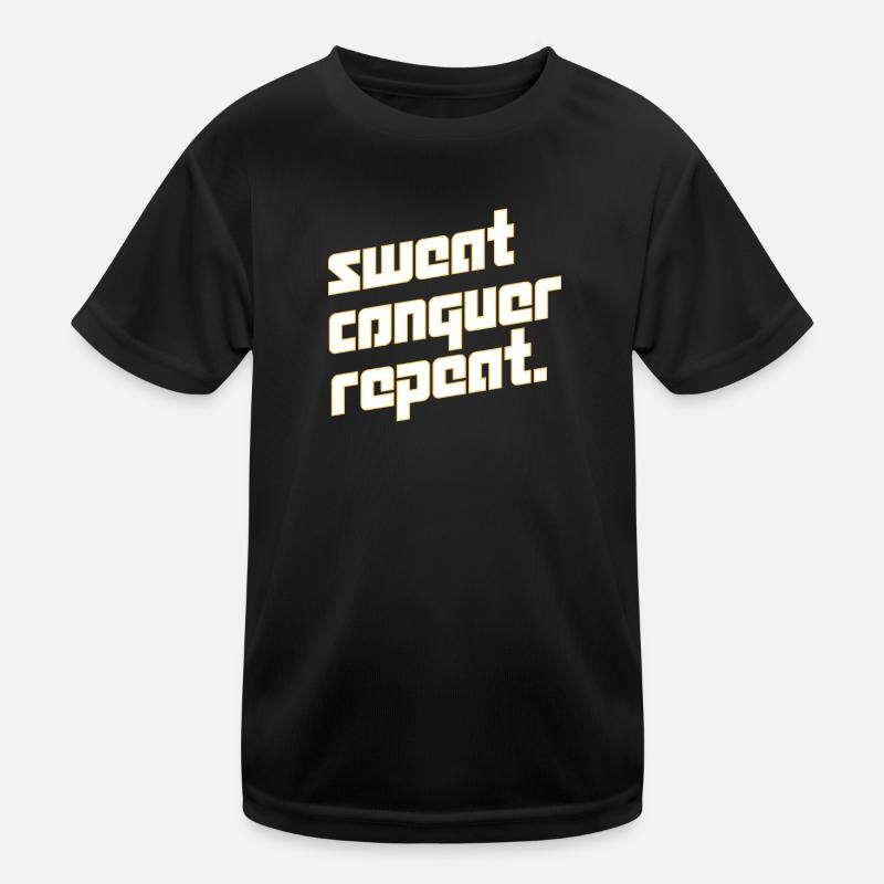 Mantra de motivation T-shirt sport Enfant