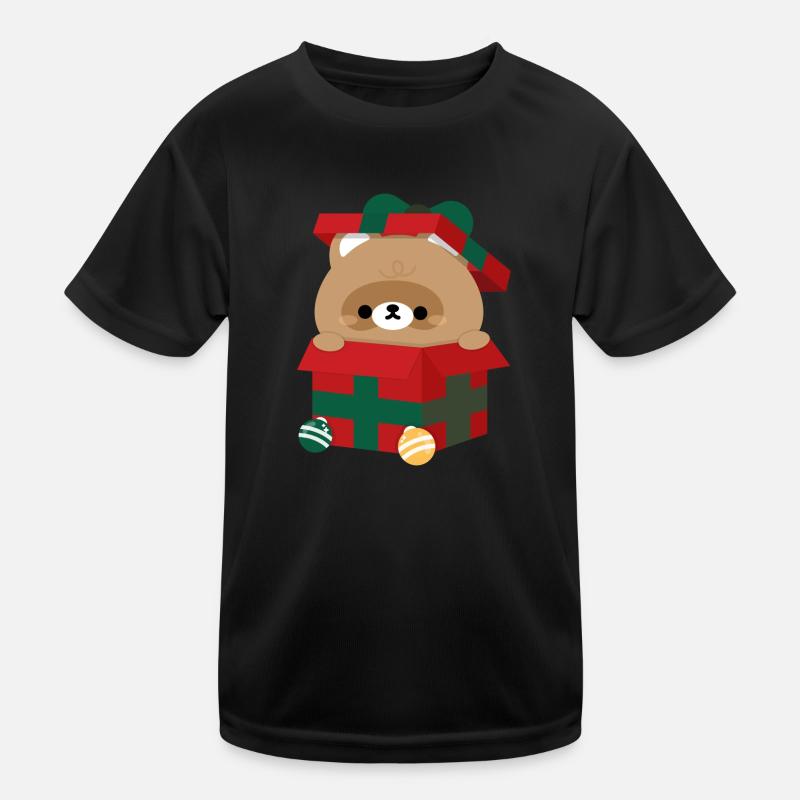 Cadeau de Noël Castor T-shirt sport Enfant