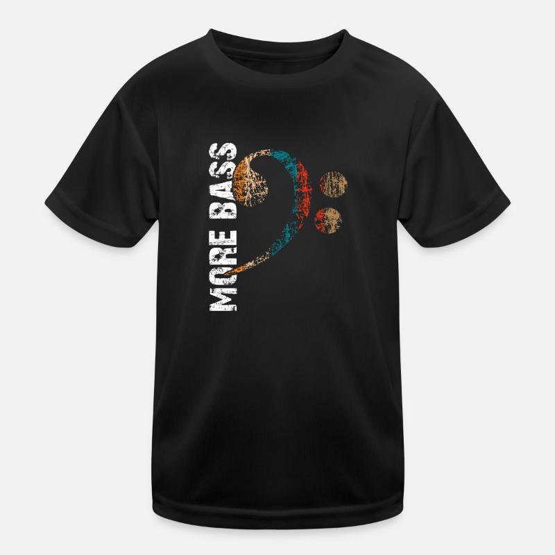 | plus de basses J’adore les | de basse Clef de fa T-shirt sport Enfant