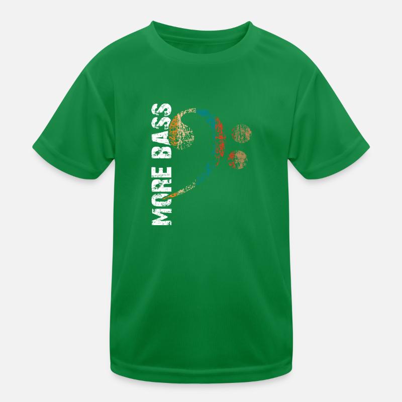 | plus de basses J’adore les | de basse Clef de fa T-shirt sport Enfant