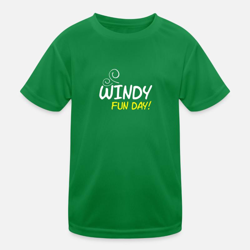Journée venteuse T-shirt sport Enfant