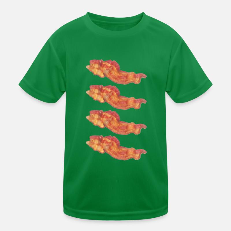 Bacon Bacon Bacon Kids Functional T-Shirt
