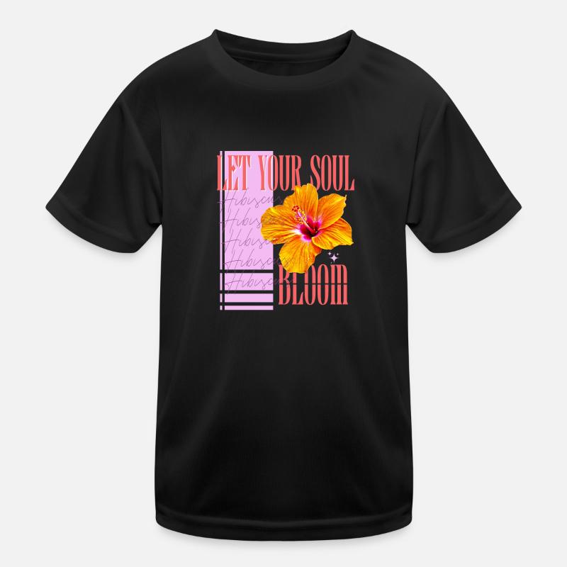 Fleur d’hibiscus Fleur d’hibiscus T-shirt sport Enfant