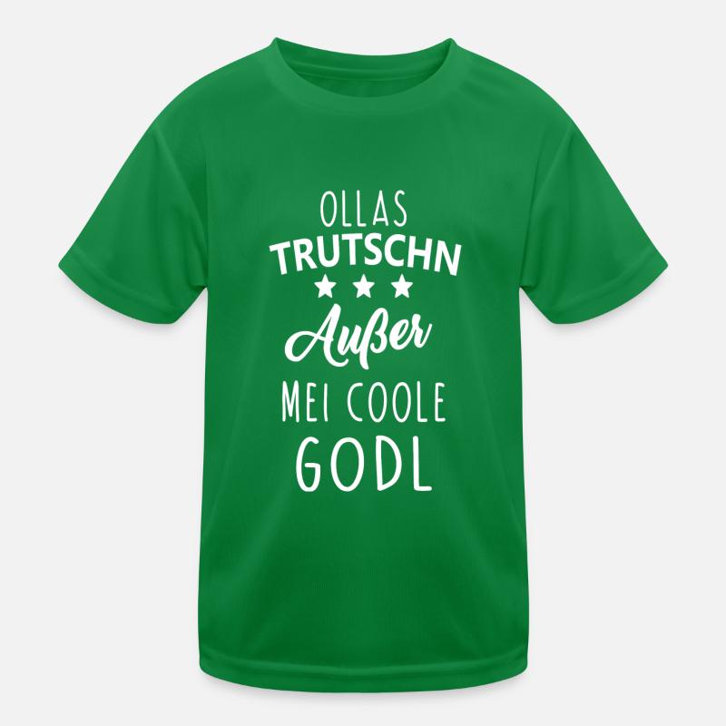 Trutschn Godl Kinder Funktions-T-Shirt