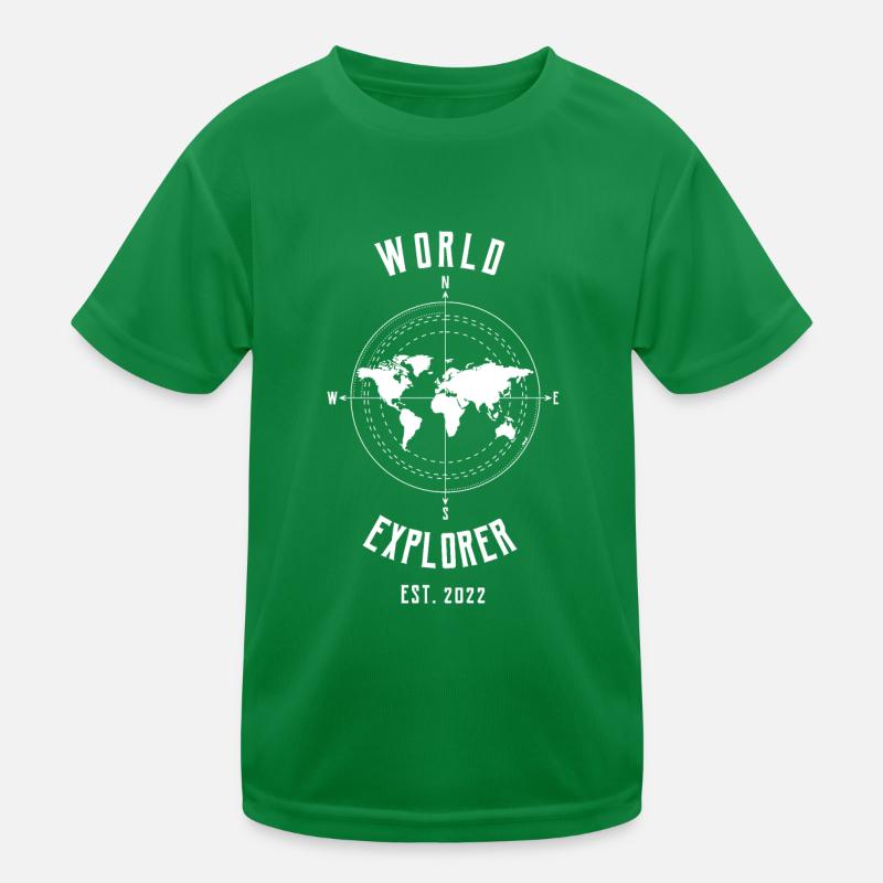 Globe-trotter T-shirt sport Enfant