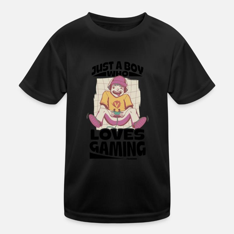 Game Nerd Game Console Gaming Play Gamepad Kids Functional T-Shirt