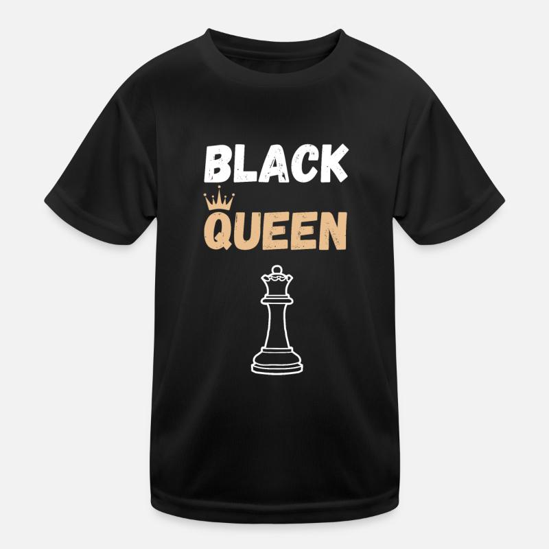 Schach Spruch Geschenk Schachmatt Queens Gambit Kinder Funktions-T-Shirt