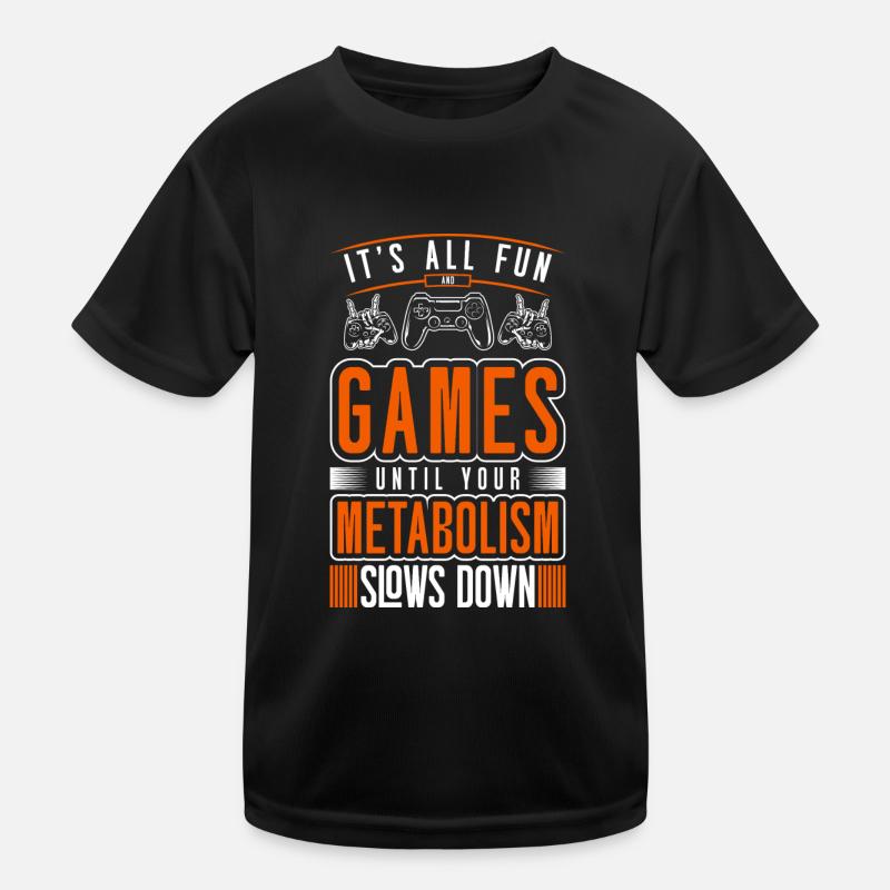 Gamer PC Computer Game Games Kids Functional T-Shirt