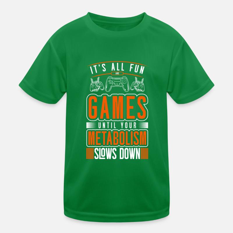 Gamer PC Computer Game Games Kids Functional T-Shirt