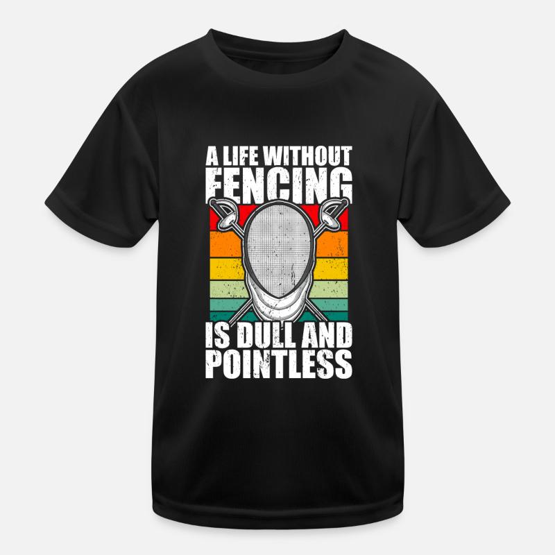 Fechter Fechter Kinder Funktions-T-Shirt