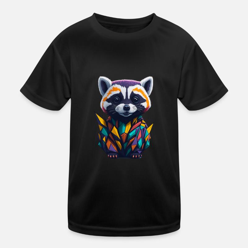 Racoon 2 Kids Functional T-Shirt