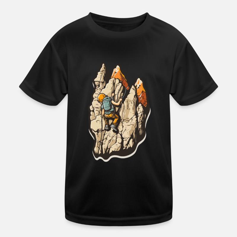 Performance de pointe: Escalade T-shirt sport Enfant