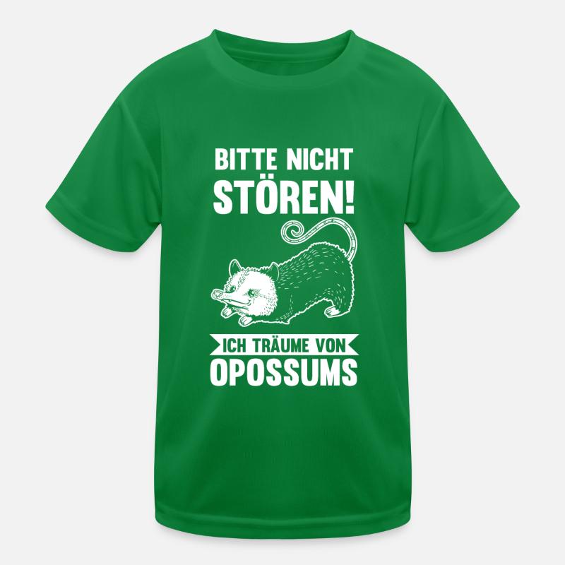 Opossum Kinder Funktions-T-Shirt