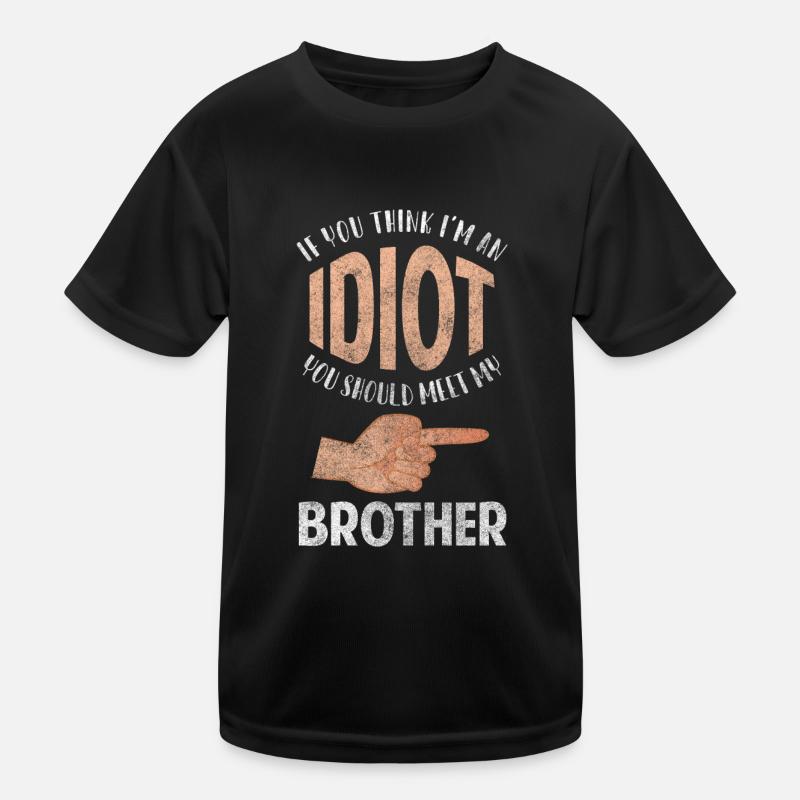 Black humor provoking colleagues Kids Functional T-Shirt