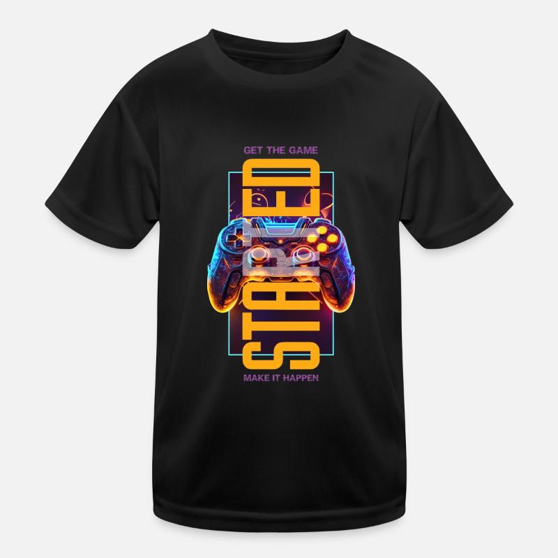 Get the game started Kids Functional T-Shirt