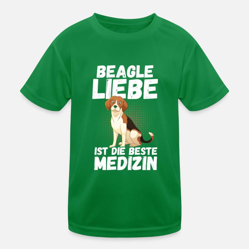 Chien Beagle T-shirt sport Enfant