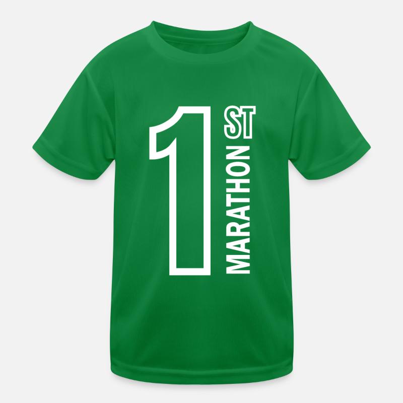 Marathon Running Jogging Kinder Funktions-T-Shirt