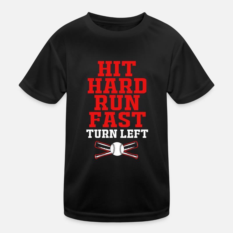 Baseball Kids Functional T-Shirt