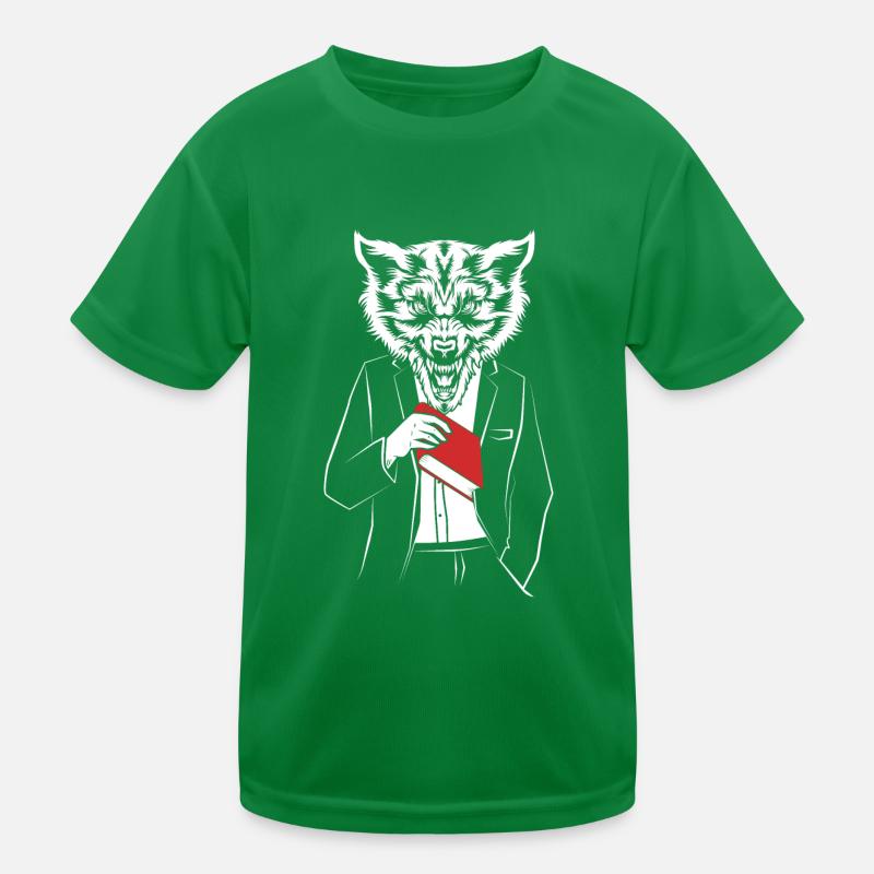 Werwolf Kinder Funktions-T-Shirt