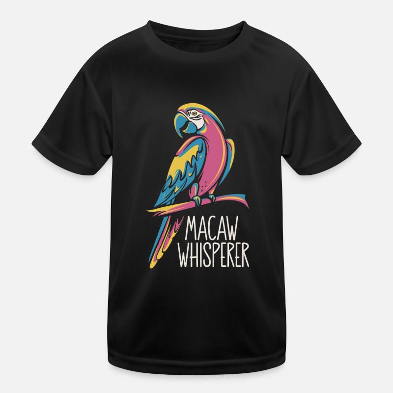 Exotischer Vogel Stil Kinder Funktions-T-Shirt