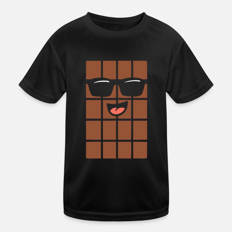 Chocolate Kids Functional T-Shirt