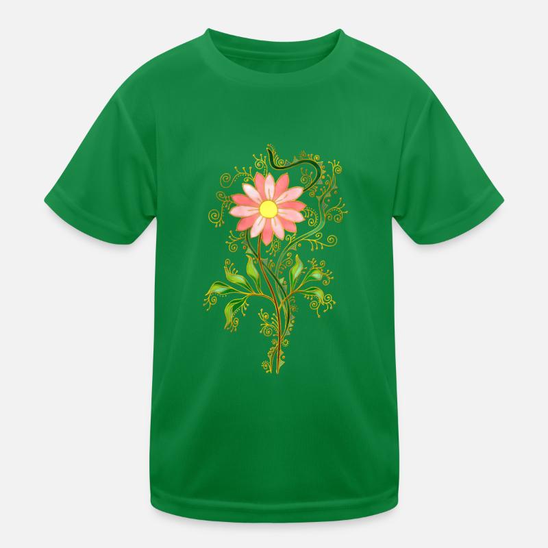 Fleur T-shirt sport Enfant