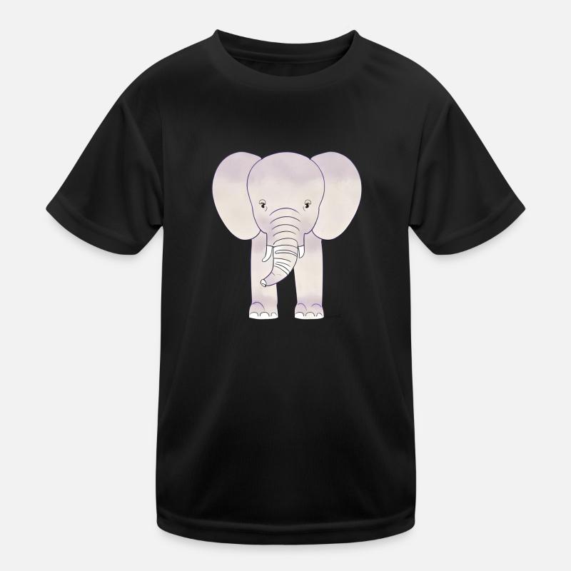 Elefant Kinder Funktions-T-Shirt