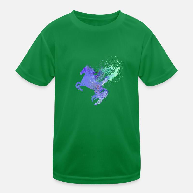 cheval volant, cheval avec des ailes, cheval, graffiti T-shirt sport Enfant