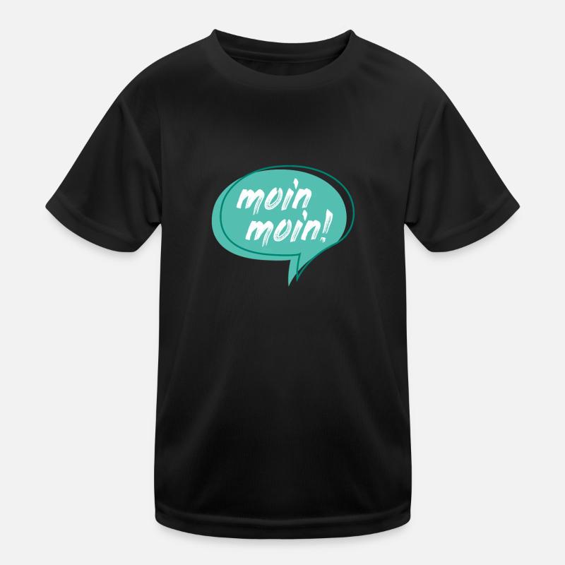 Moin Moin Kinder Funktions-T-Shirt