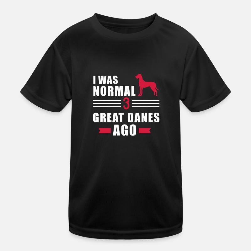 Dogge Kinder Funktions-T-Shirt