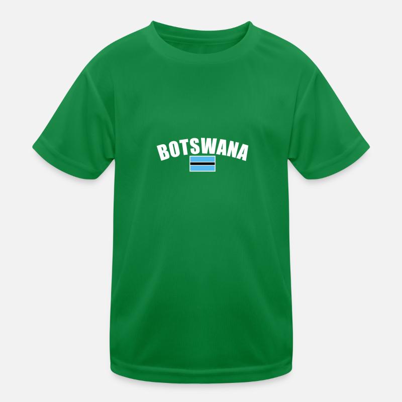 Botswana Botswana Botswana Flag Botswana Kids Functional T-Shirt
