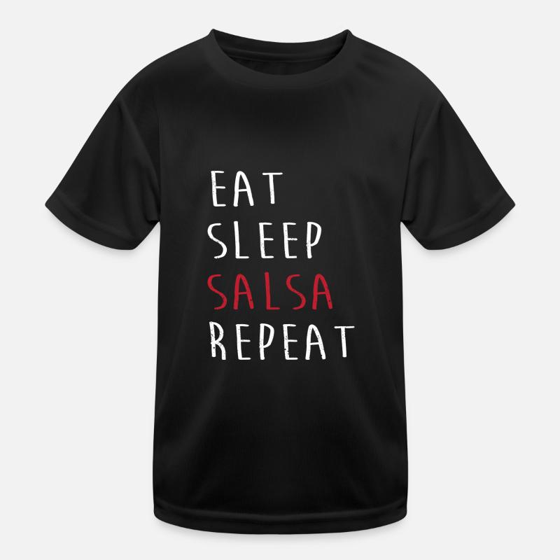 Salsa Dancer Dancer Kids Functional T-Shirt