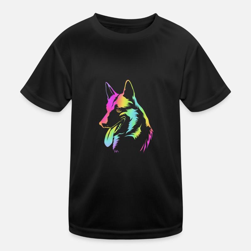 Belgischer Malinois Kinder Funktions-T-Shirt