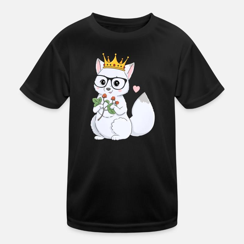 Niedlicher Polarfuchs Kinder Funktions-T-Shirt