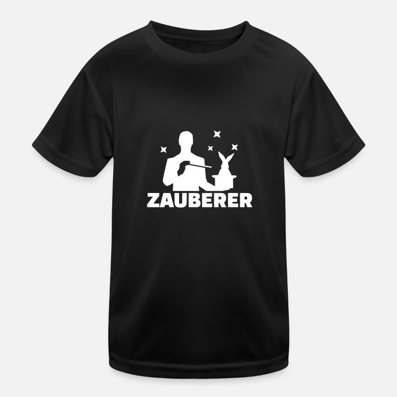 Zauberer Kinder Funktions-T-Shirt