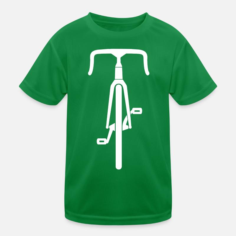 Road Front Silhouette Kids Functional T-Shirt