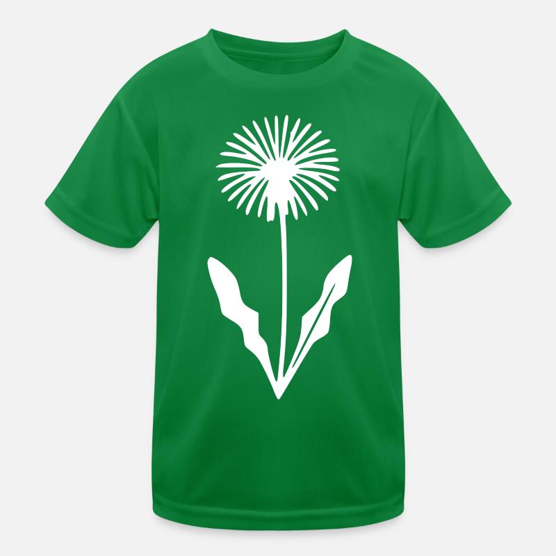 Fleurs de pissenlit Fleurs fleur Fleurs sauvages Herbes T-shirt sport Enfant