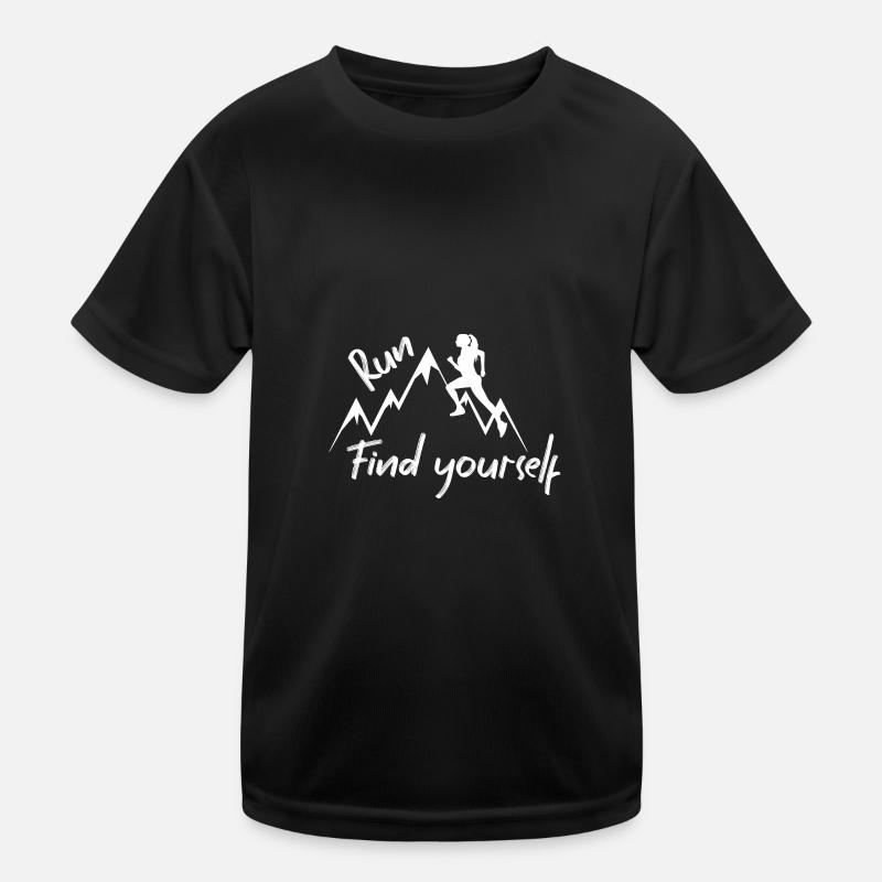Trail Running Kinder Funktions-T-Shirt