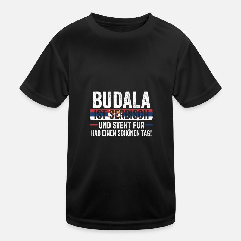 Serben Serbisch Serbien Kinder Funktions-T-Shirt
